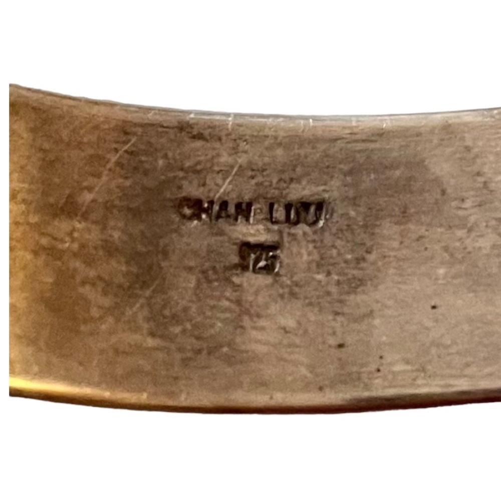 Chan Luu Silver Beaded Bangle Cuff Bracelet - Picture 7 of 7